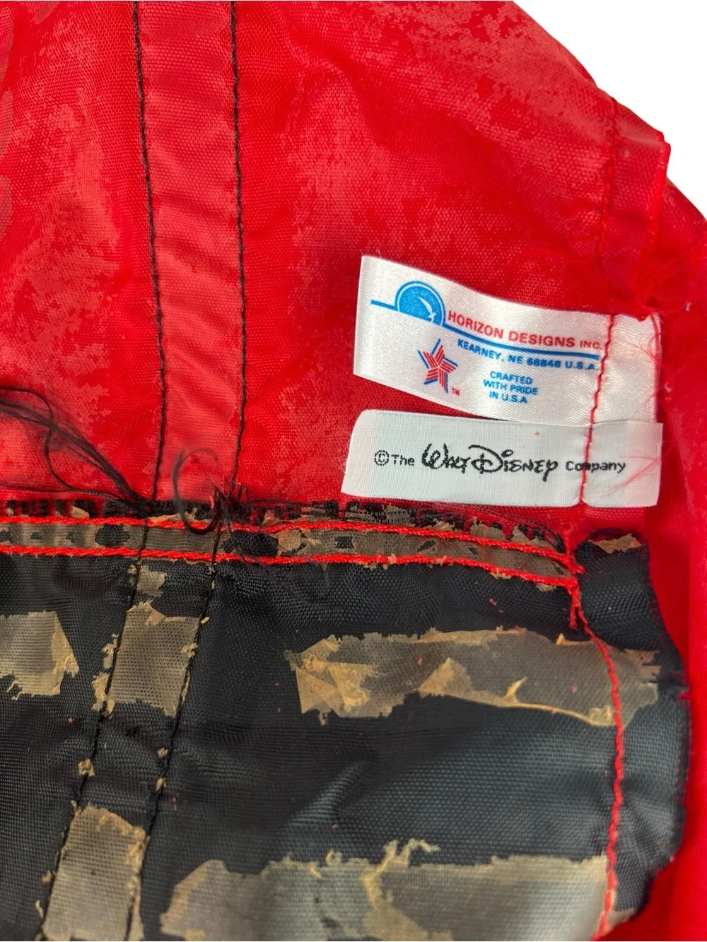 Vintage Disney Mickey Athletic Club Duffel Gym Bag USA Horizon Designs 90s